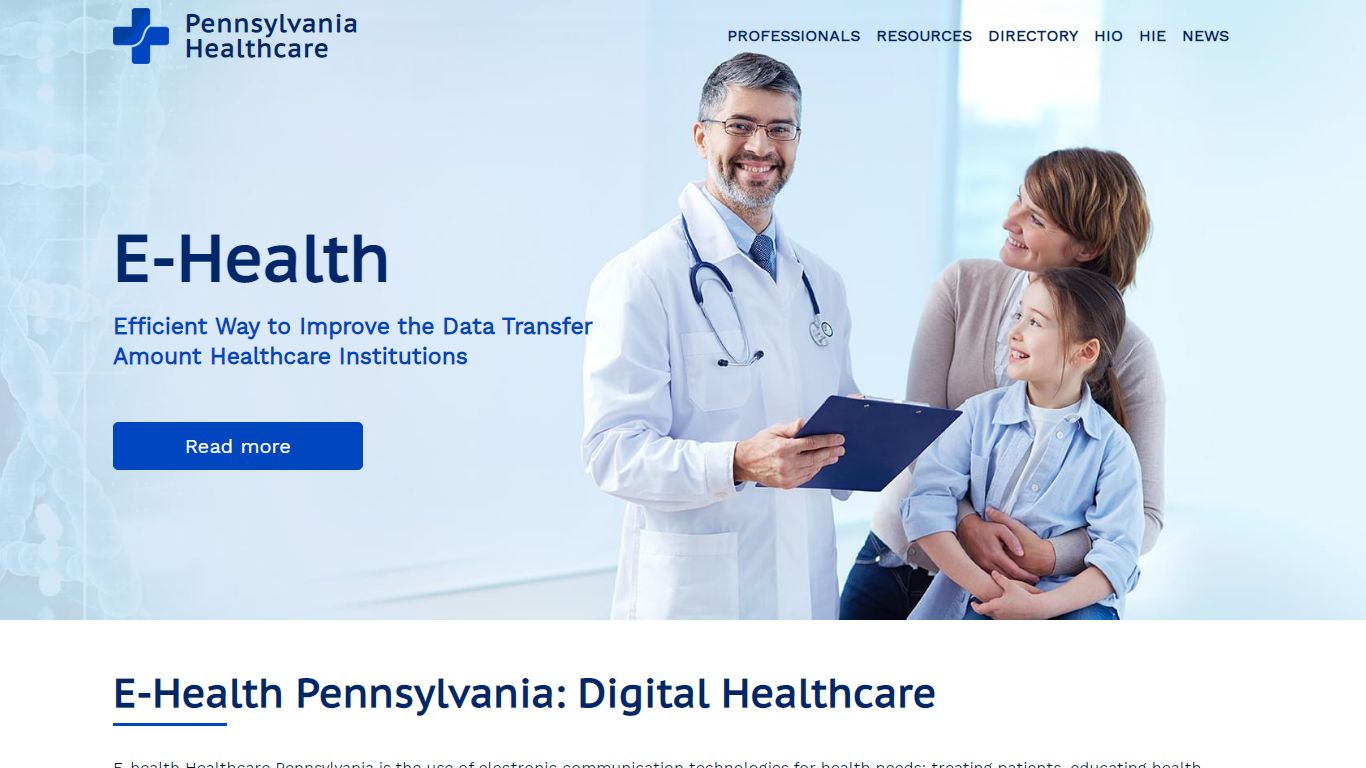 Healthcare Pennsylvania - HIE, EHealth, Medical Records